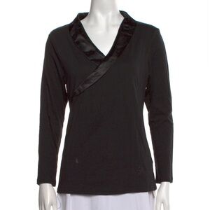 Temperley London long sleeve blouse size large